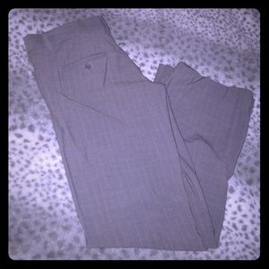 Grey pin stripped dress pants